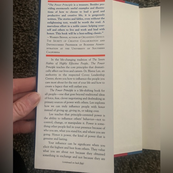 The Power Principle: INFLUENCE WITH HONOR - Picture 3 of 6